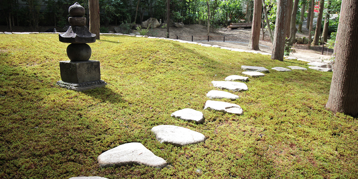 京都の樹木葬がある東福寺の正覚庵の風景