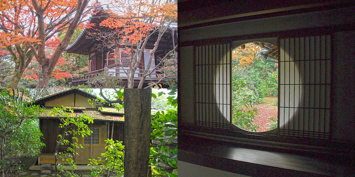 京都の樹木葬がある大徳寺の正受院の風景